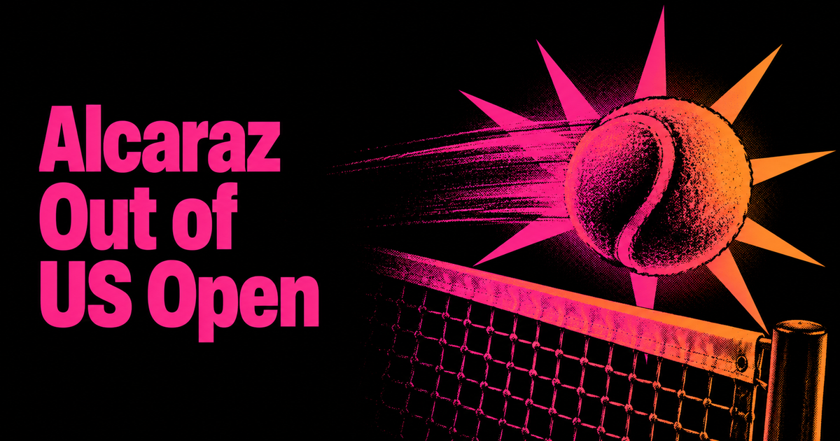 Alcaraz Vomits, Falls in Latest Finish in US Open History: Zverev New Favorite